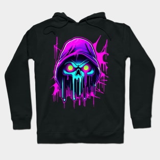 Grafitti skull Hoodie